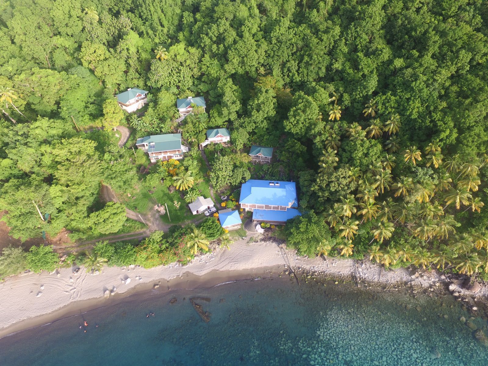 beach front property soufriere