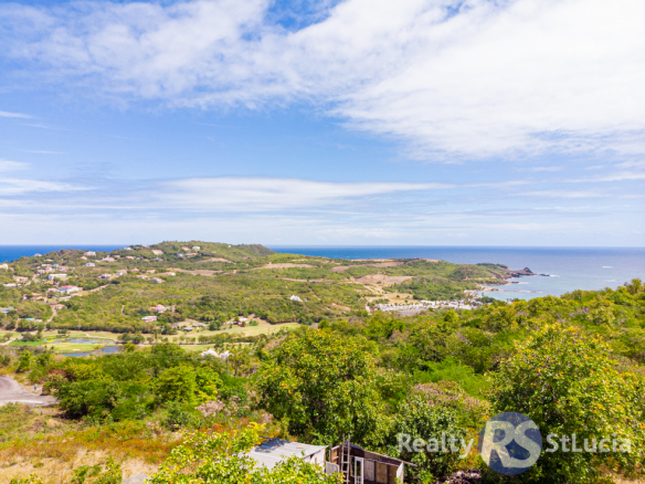 Land For Sal in Cap Estate St Lucia Overlooking Golf Course