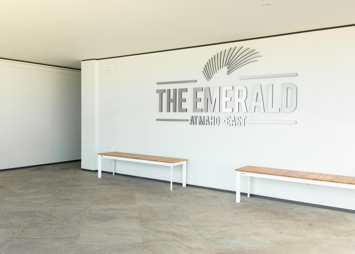Emerald sign East 2