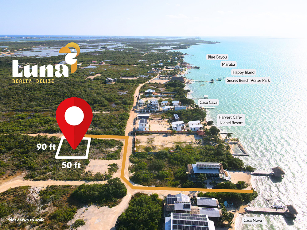 PRIME SECRET BEACH LOT! Only 4 Rows From The Stunning West Side Waters – Road Access & FILLED
