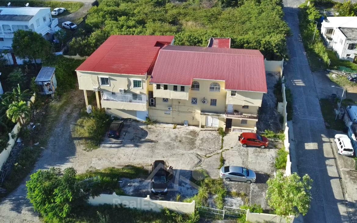 Big Lot + Building + Warehouses for sale SXM, central location Great investment REDUCED! #391