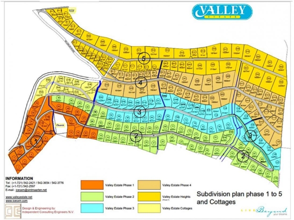 Valley Estate affordable lots for sale in St Maarten